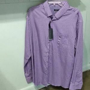 Van Heusen long sleeve dress shirt NWT
